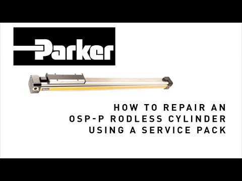 ภาพ thumbnail วิดีโอซ่อม Parker OSP-P rodless cylinder service pack