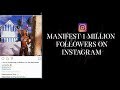 (subliminal) manifest 1 million instagram followers // 📸