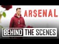 Ben White's first day at Arsenal | Behind the scenes on signing day