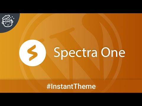 Spectra One - L'Instant Thème #12