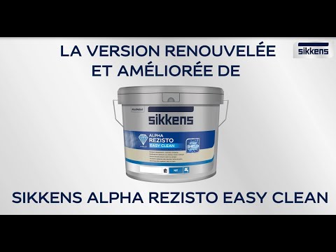 La nouvelle Sikkens Alpha Rezisto Easy Clean améliorée