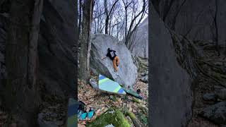 Video thumbnail of Squalo in faccia, 7a. Brione