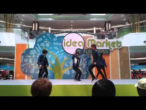 [120401] The Gigg(KOK) cover Boyfriend (보이프렌드) :: @ Idea Market 2012 (Audition)