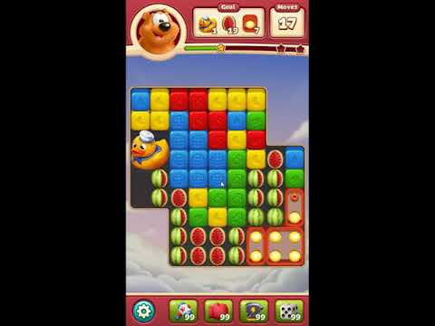 Toon Blast Level 5008 - NO BOOSTERS 🐻🐺🐱 | SKILLGAMING ✔️