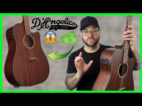 Is This GUITAR worth the MONEY?!! D'Angelico Premier Bowery LS (Mahogany Satin)