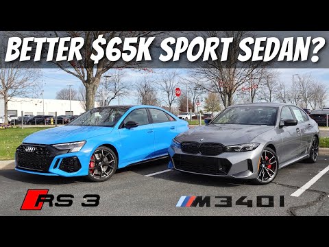 2024 Audi RS3 vs BMW M340 | What's The Better $65,000 Sport Sedan?