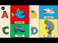 ABC Sea Animals Song 10TH0625 A To Z Sea Creatures Song Abcdsong