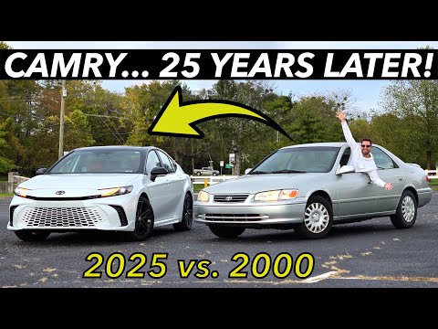 Thumbnail for 2000 Toyota Camry vs. 2025 Camry: Here’s What’s Better, Worse & Will Never Change! (25 Years Later) by Toyota, SEAT, Toyota Camry, Car, Vehicle