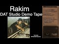 Rakim - Freestyle + Outro [DAT Studio Demo]