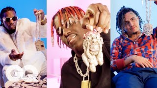 Quavo, Offset and More Rappers Show Off Their Jewelry Collections | Best of On the Rocks | GQ