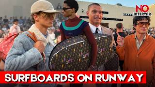 Pharrell Williams Brings Surf Style To Louis Vuitton's Paris Runway | FASHION