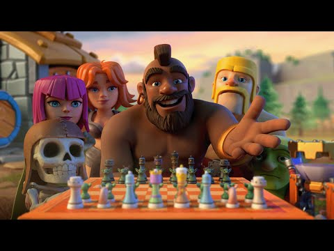 Clash Is Raiding Chess! Clash of Clans Animation