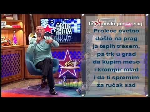 Ami G Show S09 - TekStonski poremecaj - Saban Saulic - Gordana