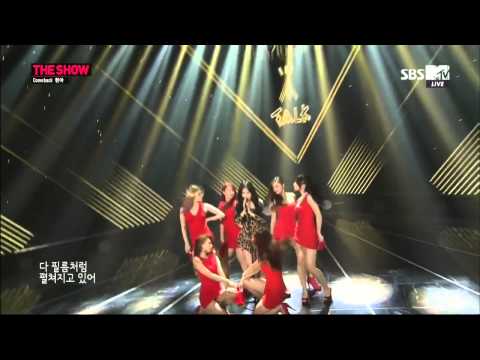 현아 Hyuna   A Talk Comeback Stage @ SBS MTV The Show 2014 07 29