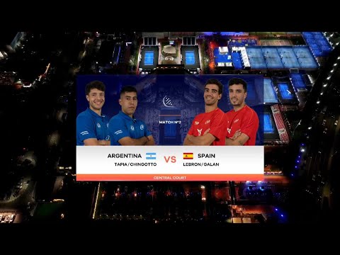 FULL-MATCH FIP WORLD PADEL CHAMPIONSHIPS TAPIA/CHINGOTTO VS LEBRON/GALAN (ENG)