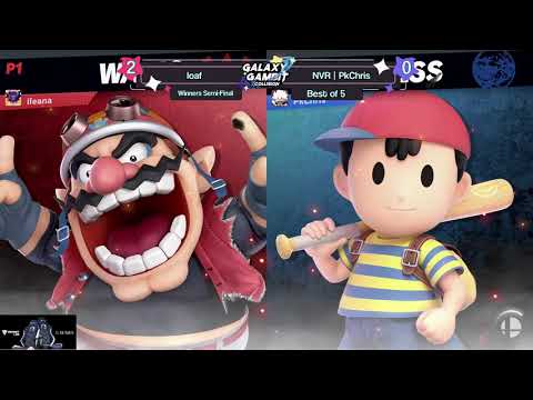 GGxC 10 - NVR PkChris (Ness) Vs. loaf (Wario) - Top 8 Winners Semi-Final