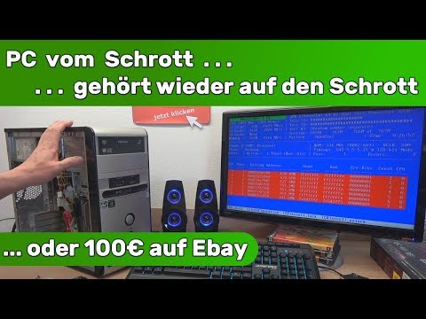 PC vom Schrott gehört wieder auf den Schrott 🤔 oder für 100€ auf Ebay ??