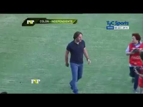 Resumen pasó a pasó Colón 0 independiente 2- fecha 13 11/12/2016