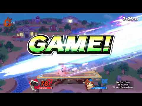 We Tech Those 9 Retrobot (ROB) vs Flightless (Donkey Kong)