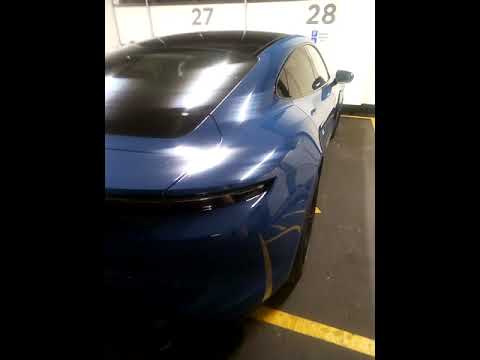 Porsche Taycan turbo s changing