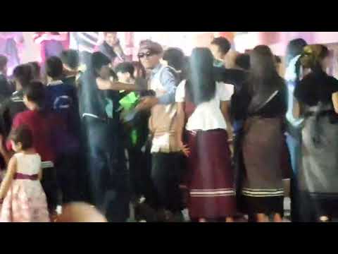 Elvis chorkhy and MBACO President dancing, Moses Golku from zomuantlang villages😀 with larki