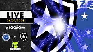 FOGÃONET LIVE: CRUZEIRO X BOTAFOGO (PRÉ-JOGO) | CAMPEONATO BRASILEIRO 20° RODADA