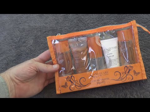 Sanctuary Spa Luxury Travel Treats Gift Set Unboxing and Test