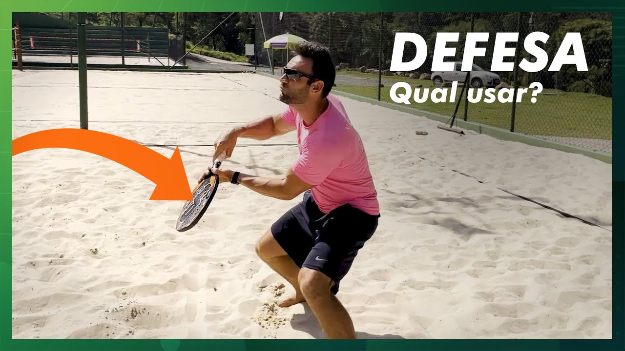 AS DUAS DEFESAS QUE OS PROFISSIONAIS USAM  |  BEACH TENNIS
