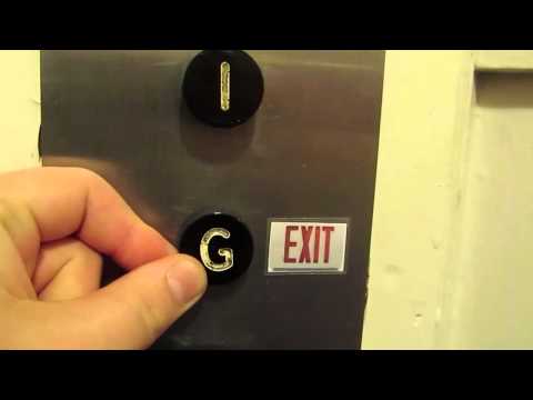 Old gated Otis elevator