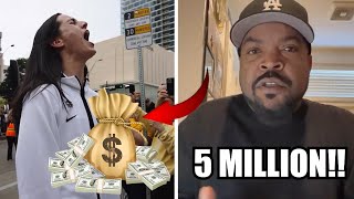 Ice Cube SHOCKS WNBA Offers Caitlin Clark 5 Million Dollars To Play in The Big 3