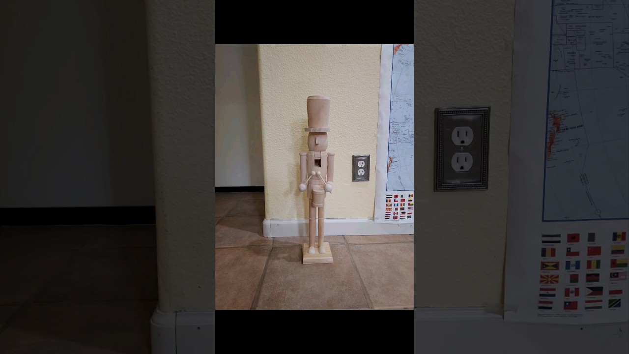 DIY Nutcracker Painting