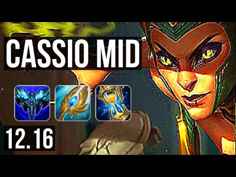 CASSIOPEIA vs VARUS (MID) | 15/1/13, Legendary, 1100+ games, 1.0M mastery | EUW Grandmaster | 12.16