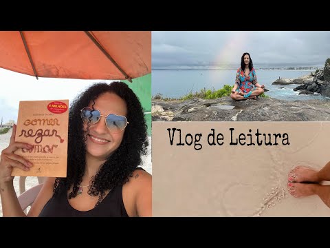 Comer Rezar Amar - Praia do Forte | Vlog de Leitura #livroslivre
