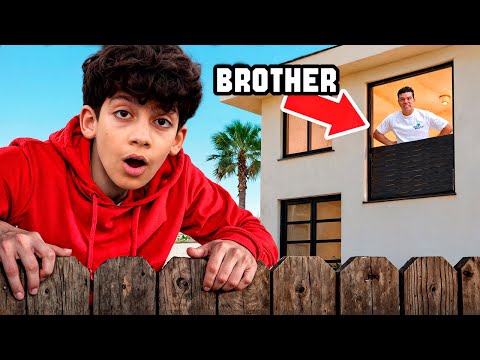 My Brother SNEAKS OUT the House to McDonalds!