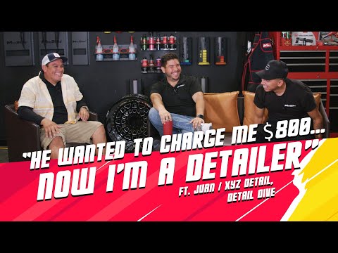 Detailers Den Episode 2 - He wanted to Charge me $800, Now I'm a Detailer. Ft. Juan from XYZ Detail