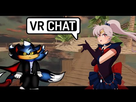 Sailor Peace Meets Mobifall Chilled (Toros) at an Island - VRChat