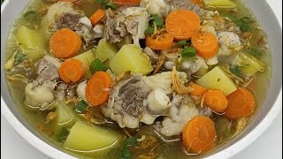 Download lagu RESTAURANT-LIKE BEEF RIB SOUP IS SO DELICIOUS, A MUST TRY!! mp3