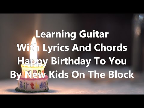 Happy Birthday To You - New Kids On The Block