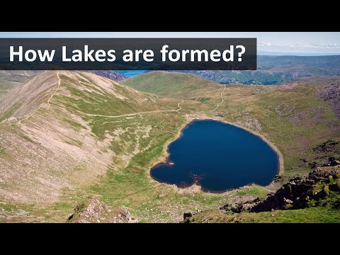 How lakes are formed | Geography terms