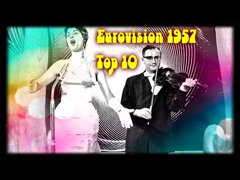 Eurovision 1957 | My top 10 [HD & Subbed Commentary]