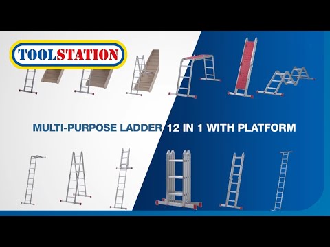The multipurpose 12-in-1 Combination Ladder with Werner | Toolstation