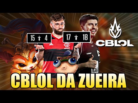 LOUD RENASCENDO E ENTREGADA DO FLAMENGO LOS GRANDES - CBLOL DA ZUEIRA