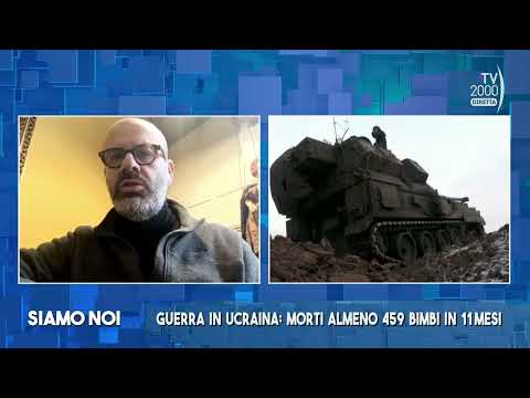 Siamo Noi (Tv2000), 24 gennaio 2023 - Ucraina: oltre 459 bambini uccisi