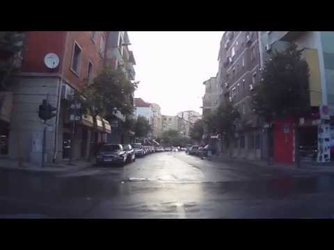 Tirana Qershor 2014 rruga e Kavajes  ministria e arsimit -rruga Fortuzi