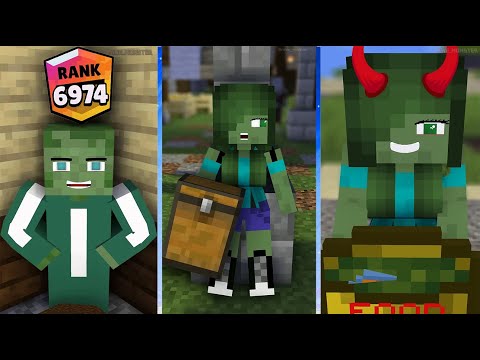 Revenge Sigma Zombie Girl  - Minecraft Animation | Minecraft Mix