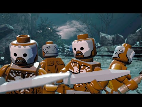 Berserker Performs All Cutscenes in LEGO The Lord of the Rings Fellowship of the Ring