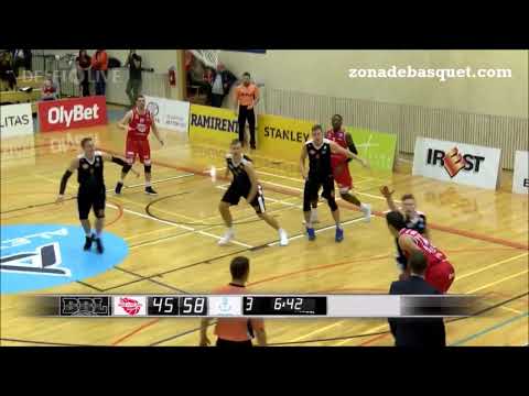 Baltic League 17/18 | Nolan Cressler (Rapla), partido ante Pärnu