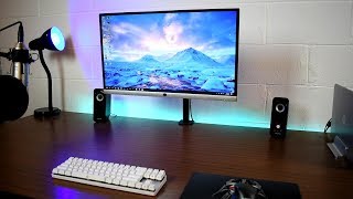 Minimalistic Video Production Desk Setup | Late 2018