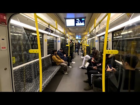 Berlin U-Bahn U9 Ride - Osloer Straße to Leopoldplatz | 2x Escalator | Germany | 15/11/24