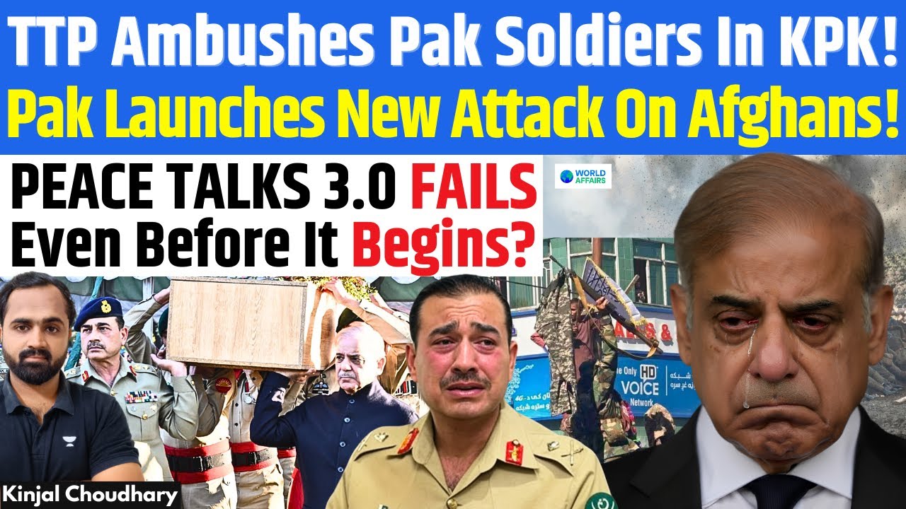 Pakistan Breaks Ceasefire, Fires Mortars At Kandahar! TTP Ambushes Pak Army! Istanbul Talks! Kinjal